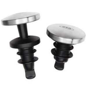 OXO 2-Piece Spillproof Wine Stopper Set