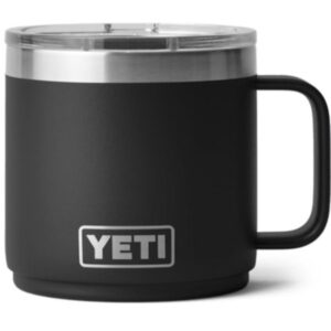 YETI Rambler 14 oz. Stackable Mug with Durasip Ceramic Lining - Black