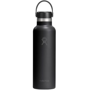 Hydro Flask 21 oz. Standard Mouth Bottle w/ Flex Cap - Black