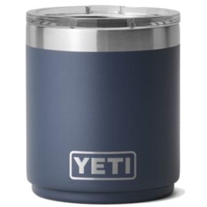 YETI Rambler 10 oz.  Stackable Lowball with Durasip Ceramic Lining- Navy